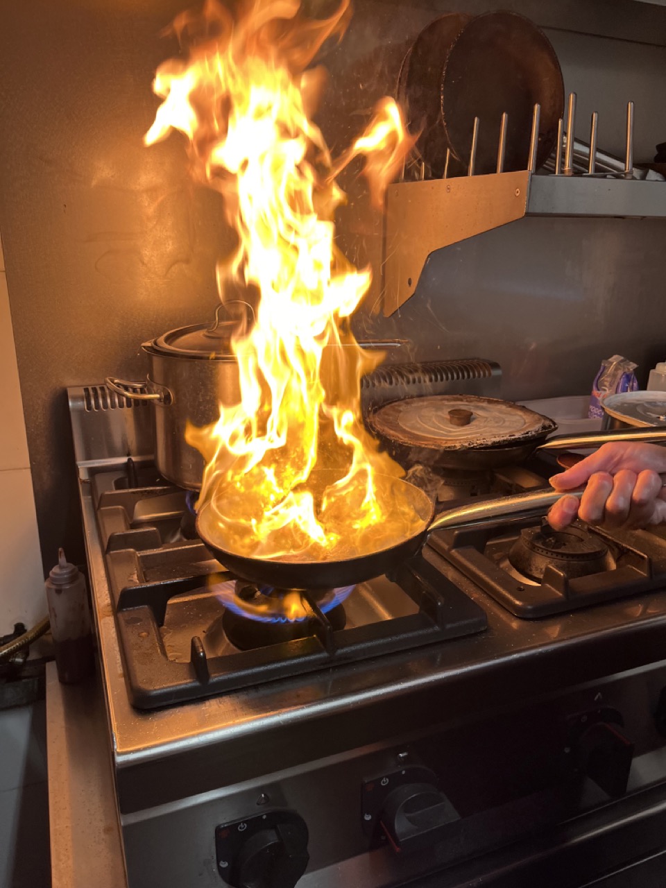 cocinando